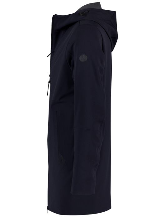 People of Shibuya jas donkerblauw capuchon