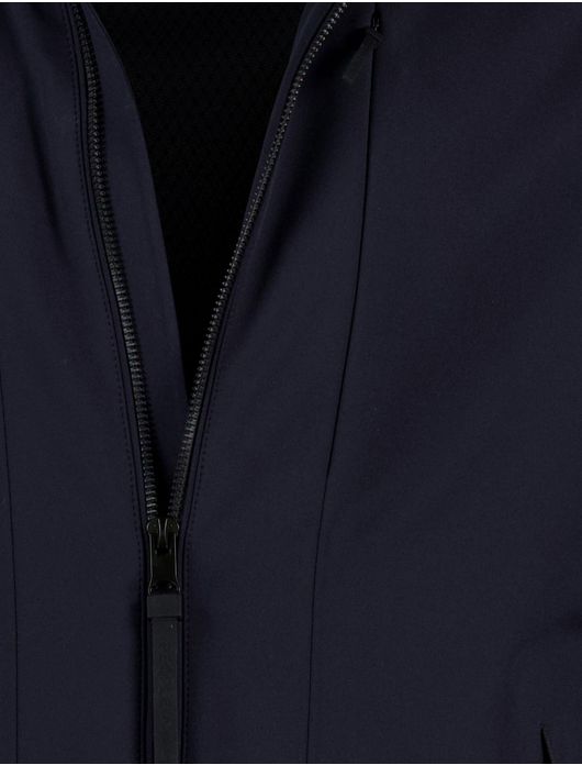 People of Shibuya jas donkerblauw capuchon