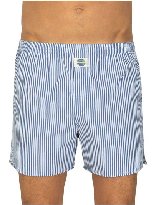 Deal boxershort blauw gestreept