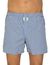 Deal boxershort blauw geblokt geprint katoen