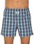 Deal boxershort geruite print rood blauw katoen