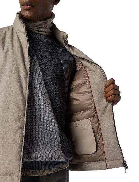 Corneliani jas beige effen