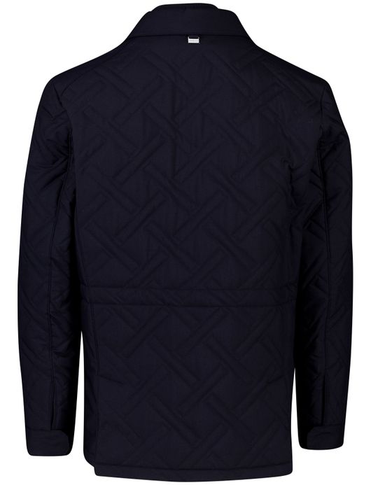 Corneliani jas donkerblauw polyeste
