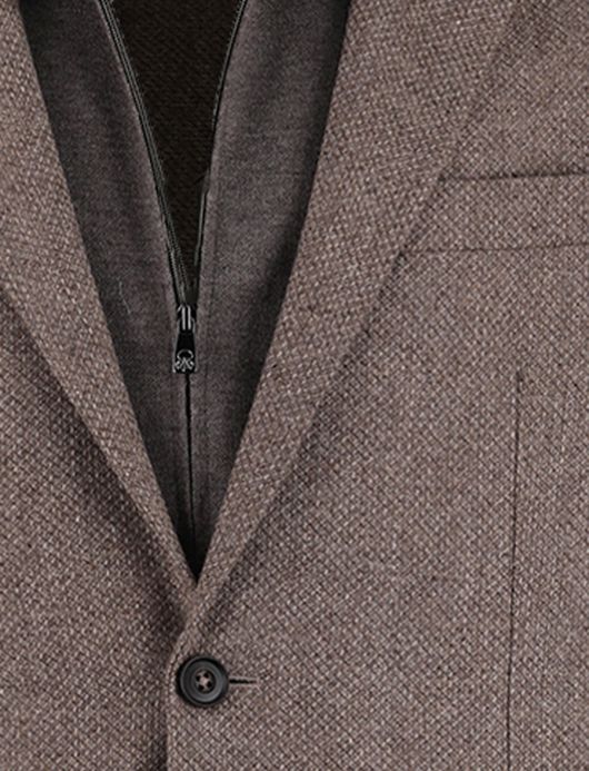 Corneliani tussenjas voering bruin