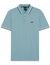 Boss Green Polo beige katoen witte rand