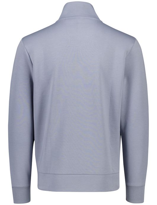 Boss Green sweatvest skaz lichtblauw katoen