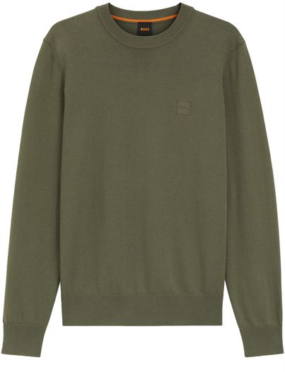 Hugo Boss Boss Orange trui groen effen