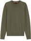 trui Boss Orange groen effen katoen kasjmier