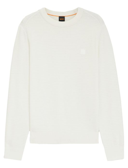 Boss Orange trui wit effen