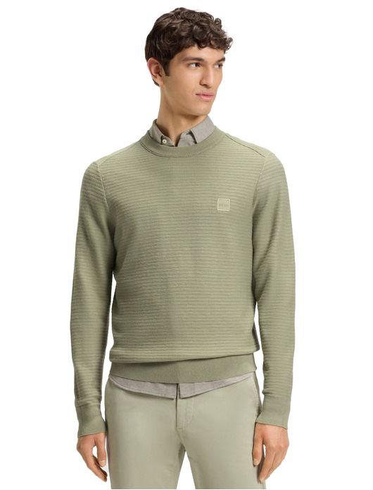 Boss Orange trui groen effen