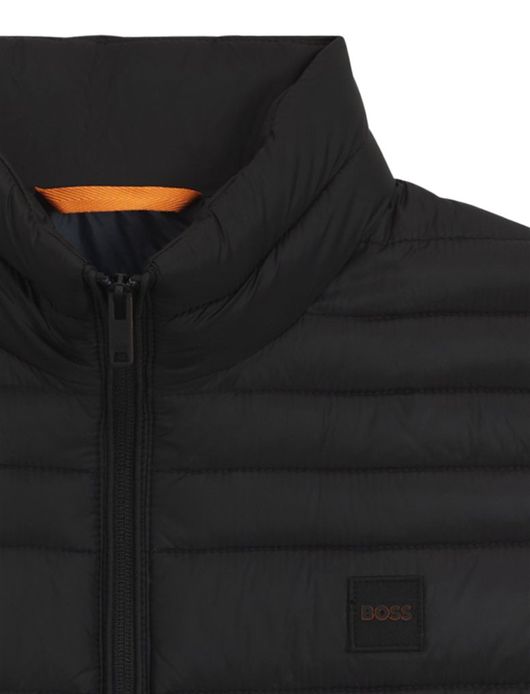 Boss Orange jas zwart effen