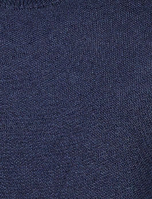 Boss Orange Kencel knitted T-shirt donkerblauw