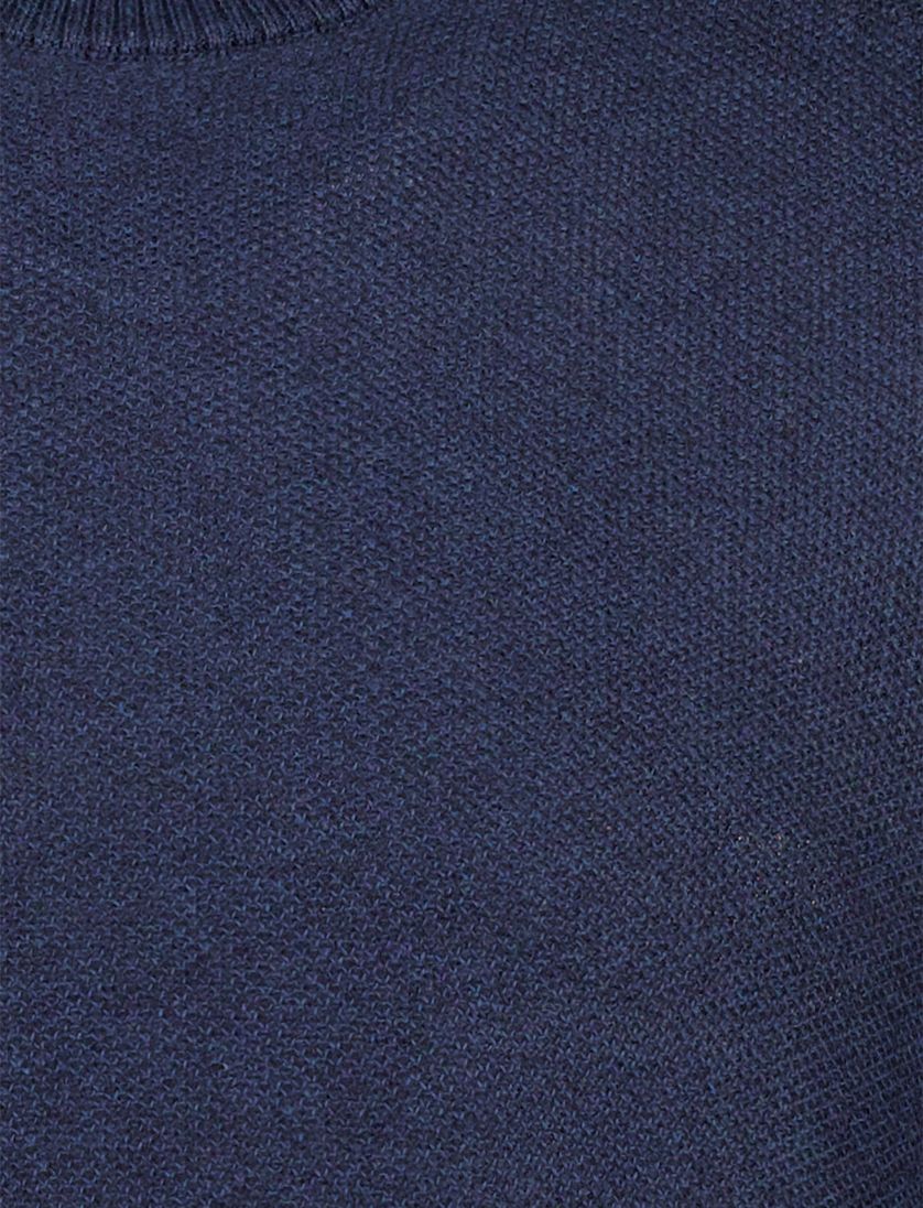 donkerblauwe Boss Orange Kencel knitted T-shirt