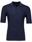 Boss orange poloshirt donkerblauw met rits