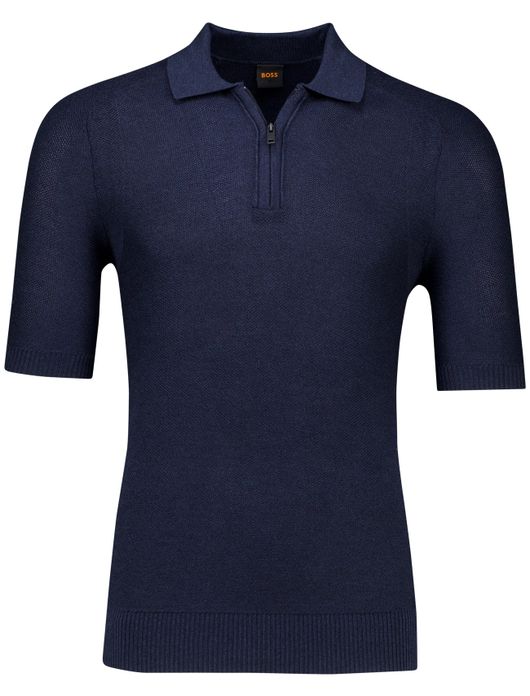 trui donkerblauw Boss orange