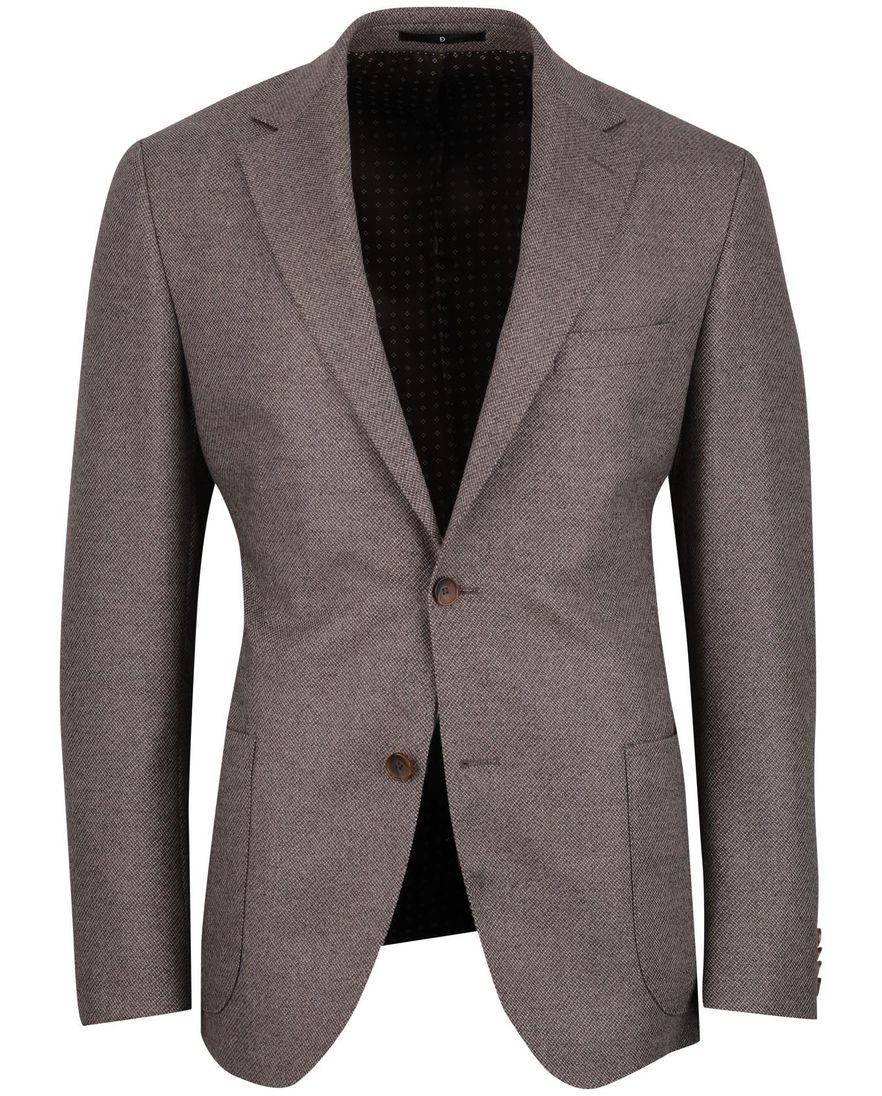 Dressler colbert bruin geprint