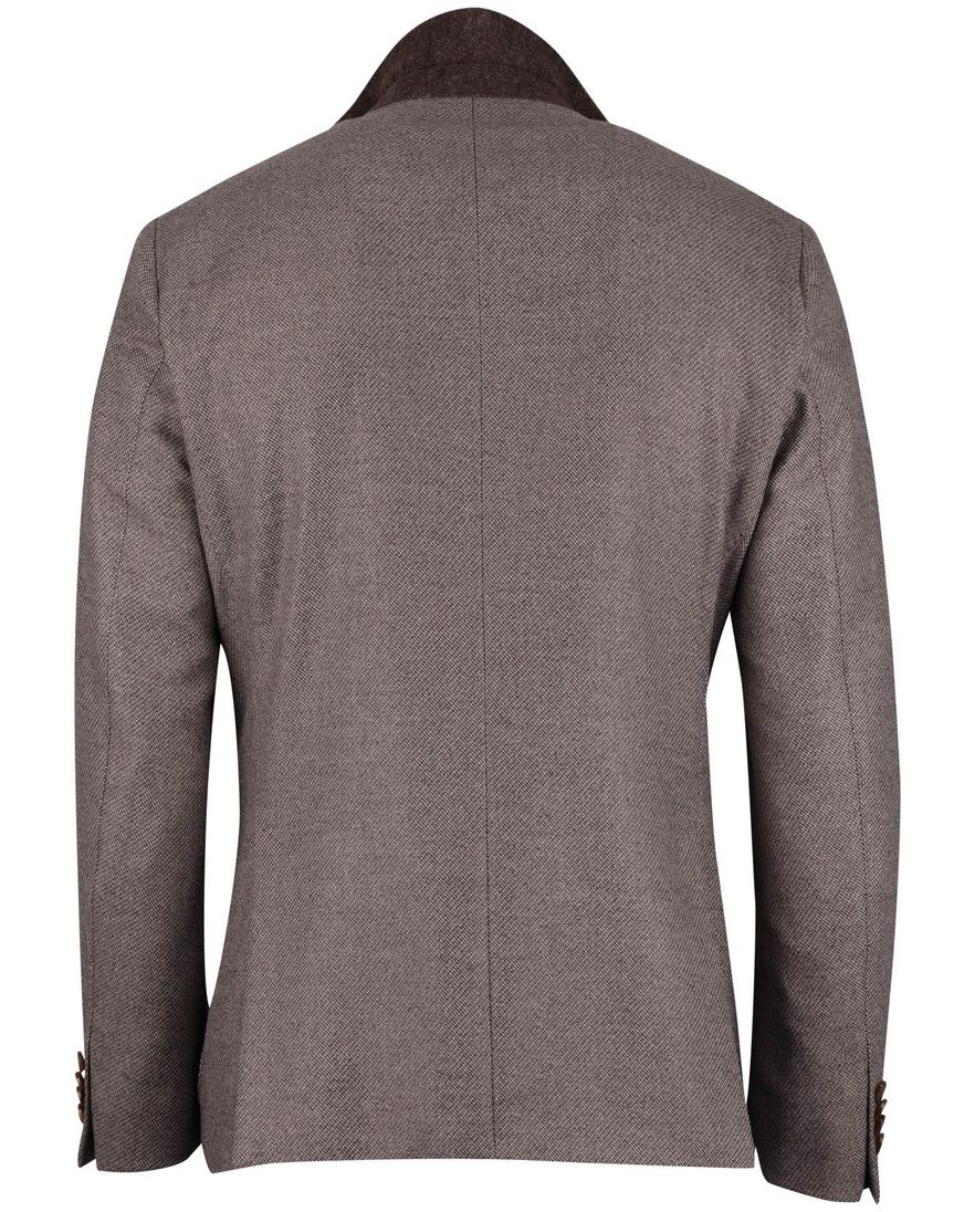 Dressler colbert bruin geprint