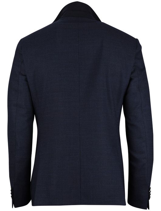 navy colbert Dressler lamswol