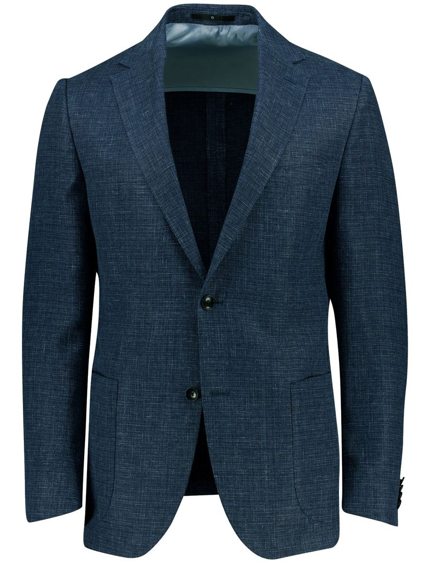 Dressler colberts donkerblauw wol