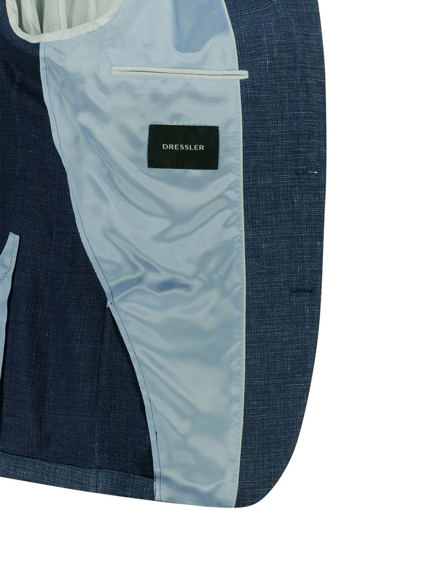 Dressler colberts donkerblauw wol