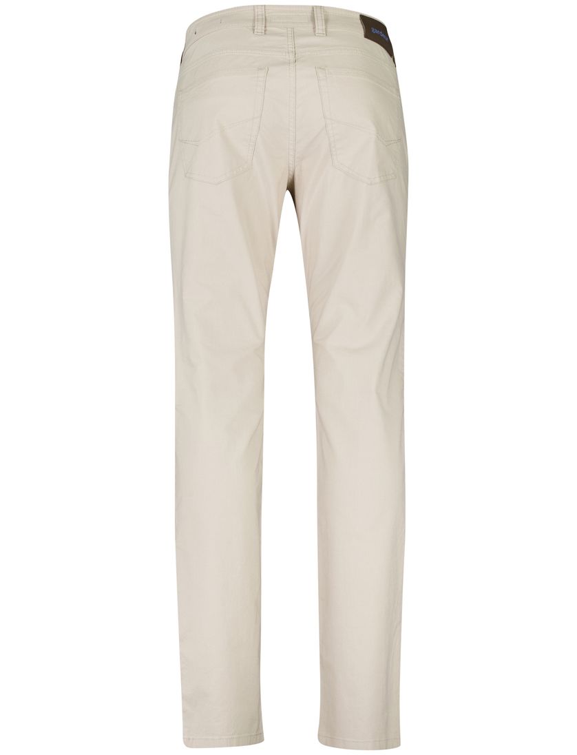 Gardeur Pantalon Bill 5-pocket creme katoen elastaan