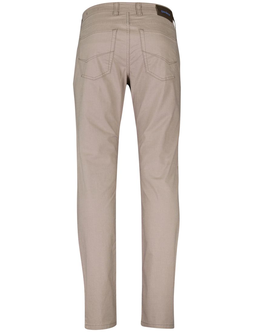 Gardeur Pantalon Bill beige katoen 5-p