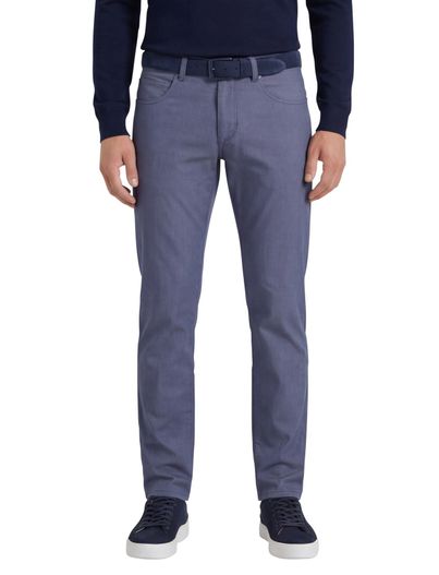 Gardeur Gardeur Pantalon Bill 5-pocket blauw katoen effen