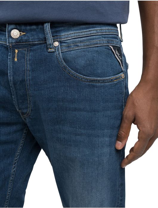 Replay jeans Grover blauw straight fit