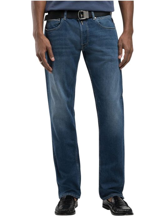 Replay jeans Grover blauw straight fit