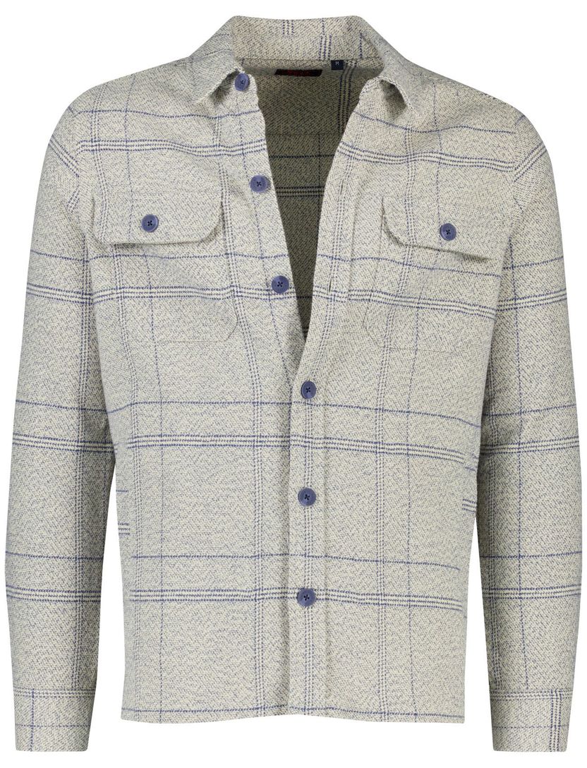NZA overshirt beige katoen