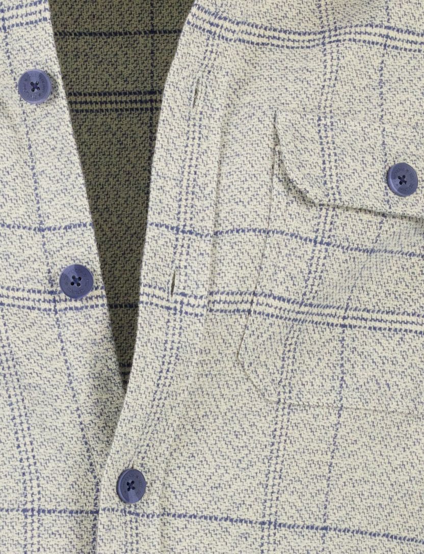 NZA overshirt beige katoen