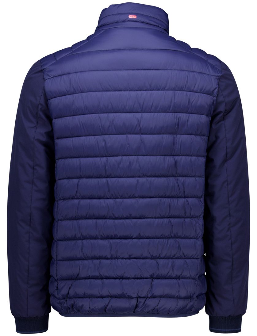 New Zealand tussenjas donkerblauw afneembare capuchon normale fit