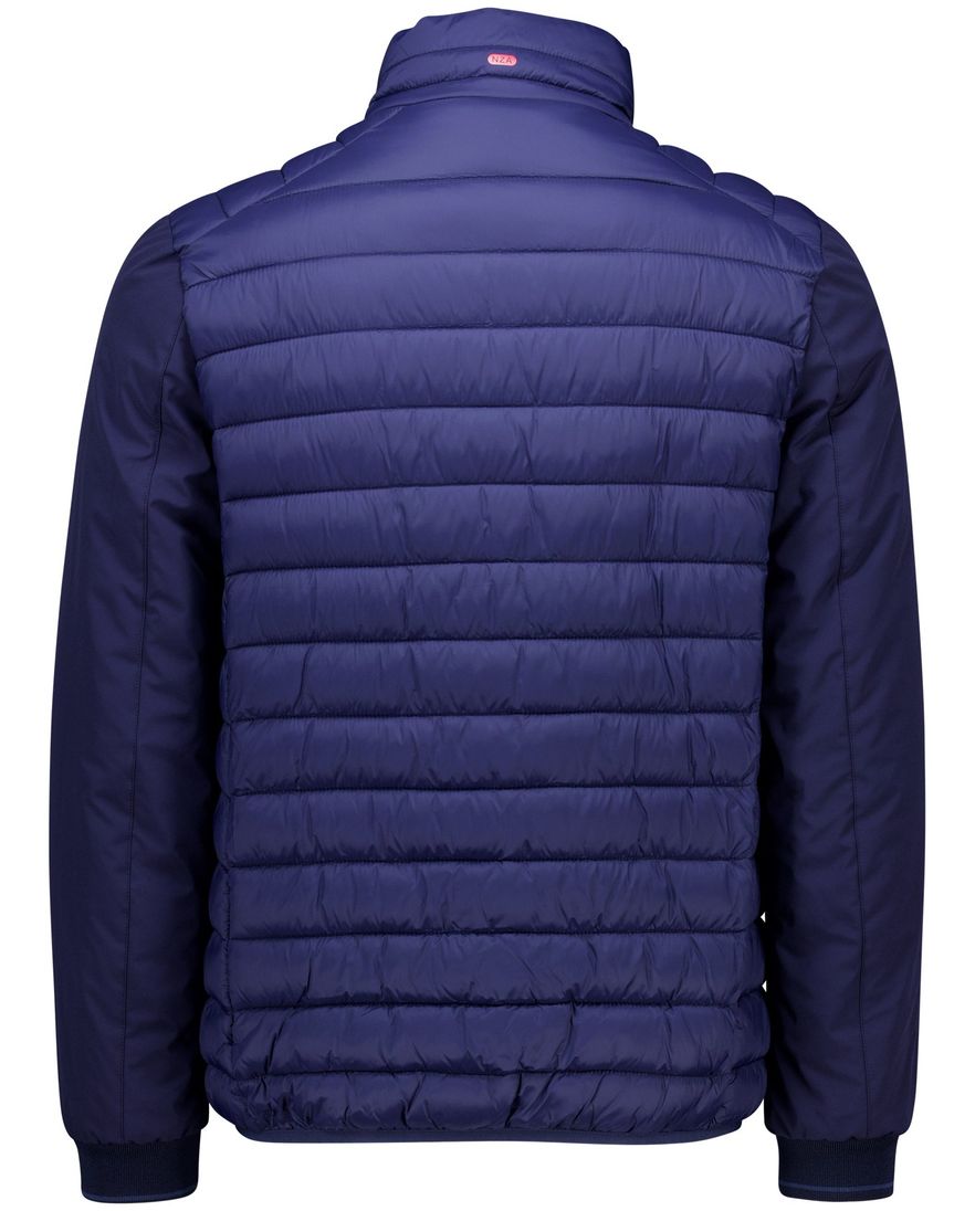 New Zealand tussenjas donkerblauw gewatteerd normale fit