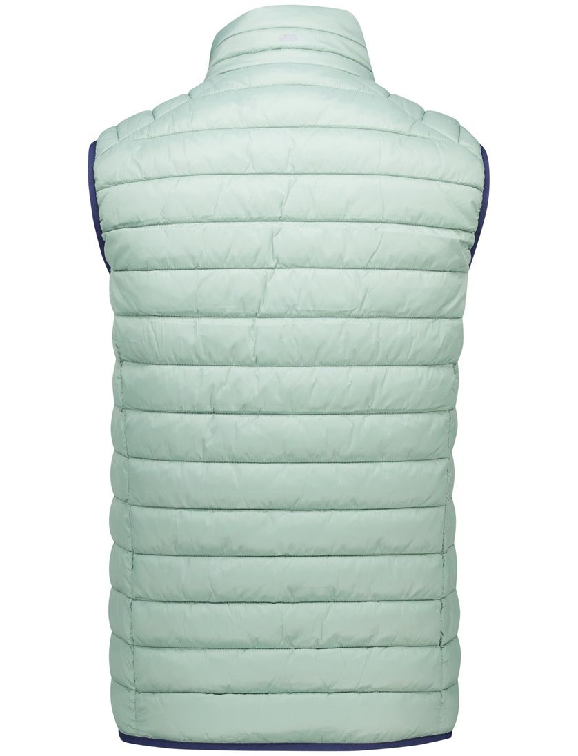 New Zealand bodywarmer groen normale fit waterafstotend