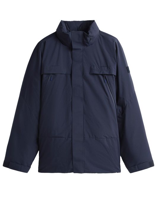 Tommy Hilfiger winterjas donkerblauw big & tall