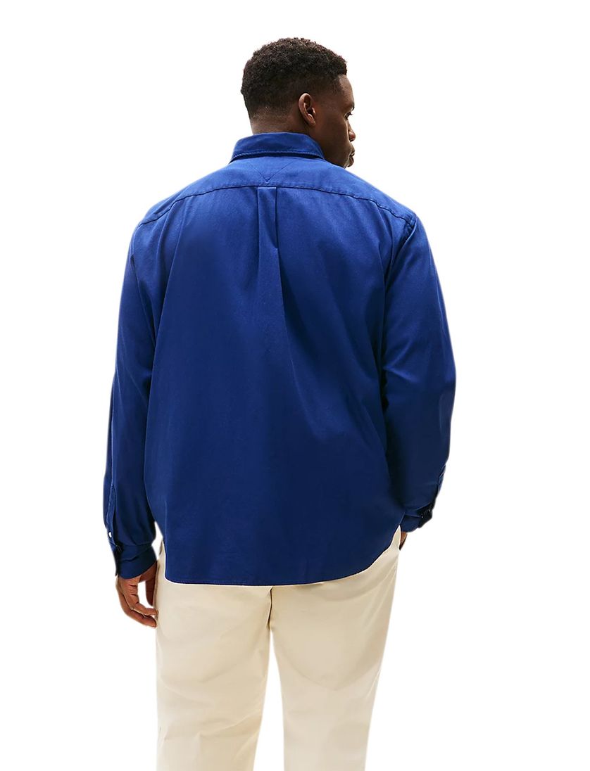 casual overhemd Tommy Hilfiger blauw