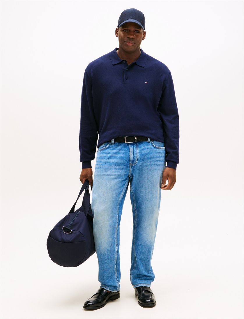 Tommy Hilfiger knitted polo kasjmier big & tall