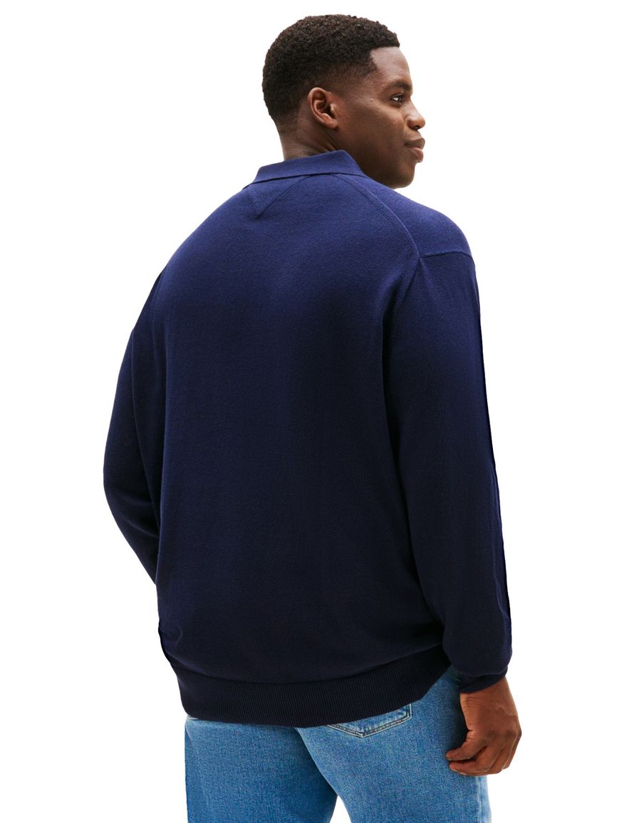 Tommy Hilfiger knitted polo kasjmier big & tall
