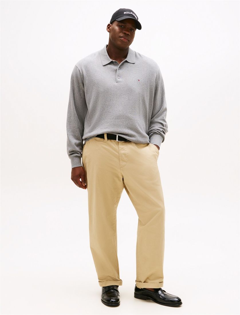 Tommy Hilfiger knitted polo kasjmier big & tall