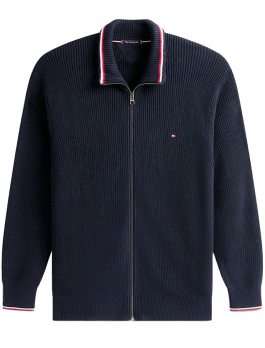 Tommy Hilfiger donkerblauw gebreid Plus Size