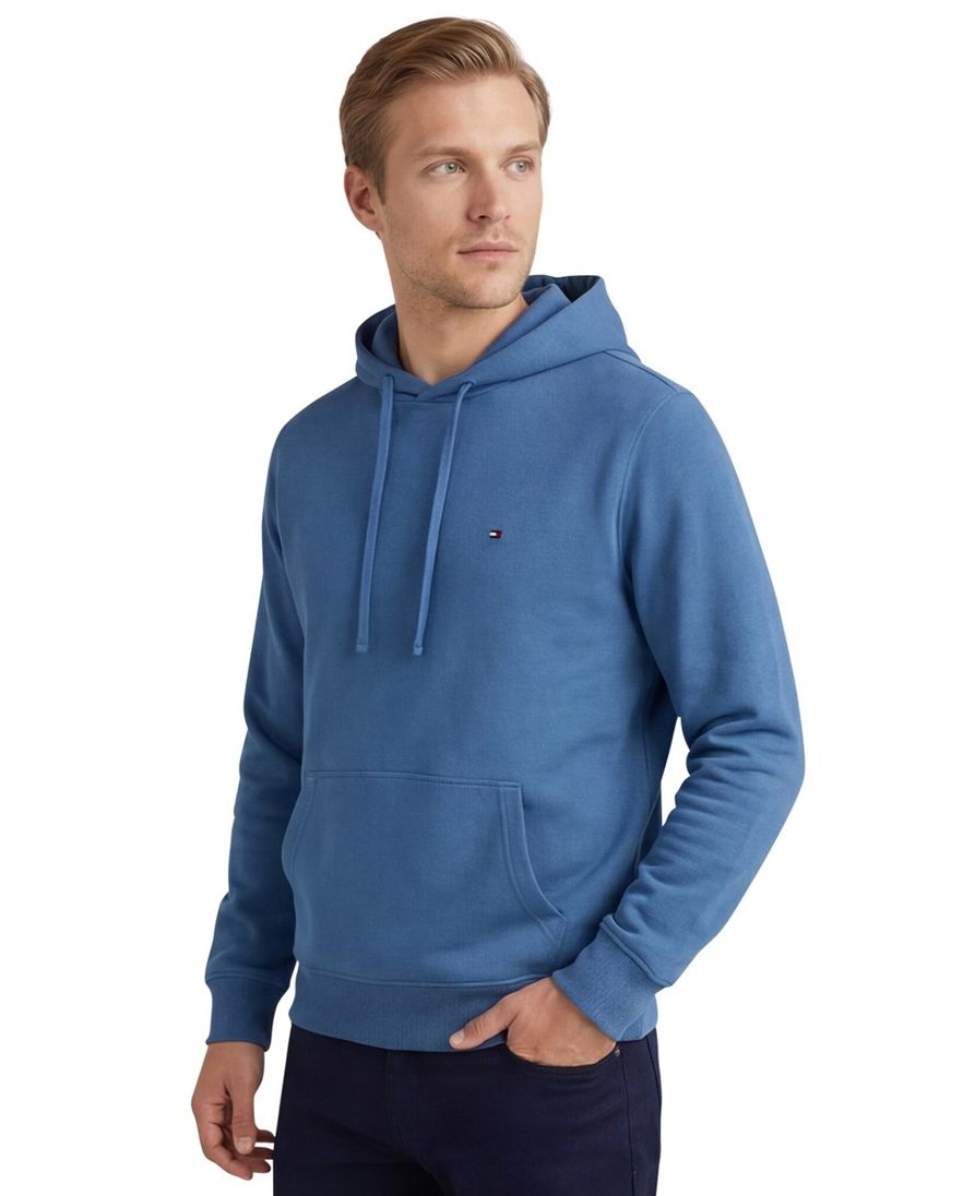 Tommy Hilfiger hoodie blauw big & tall