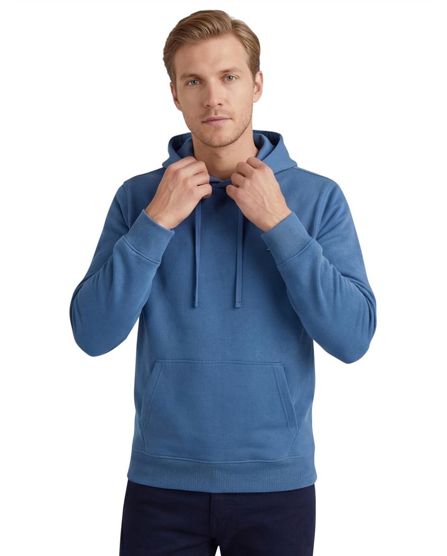Tommy Hilfiger hoodie blauw big & tall