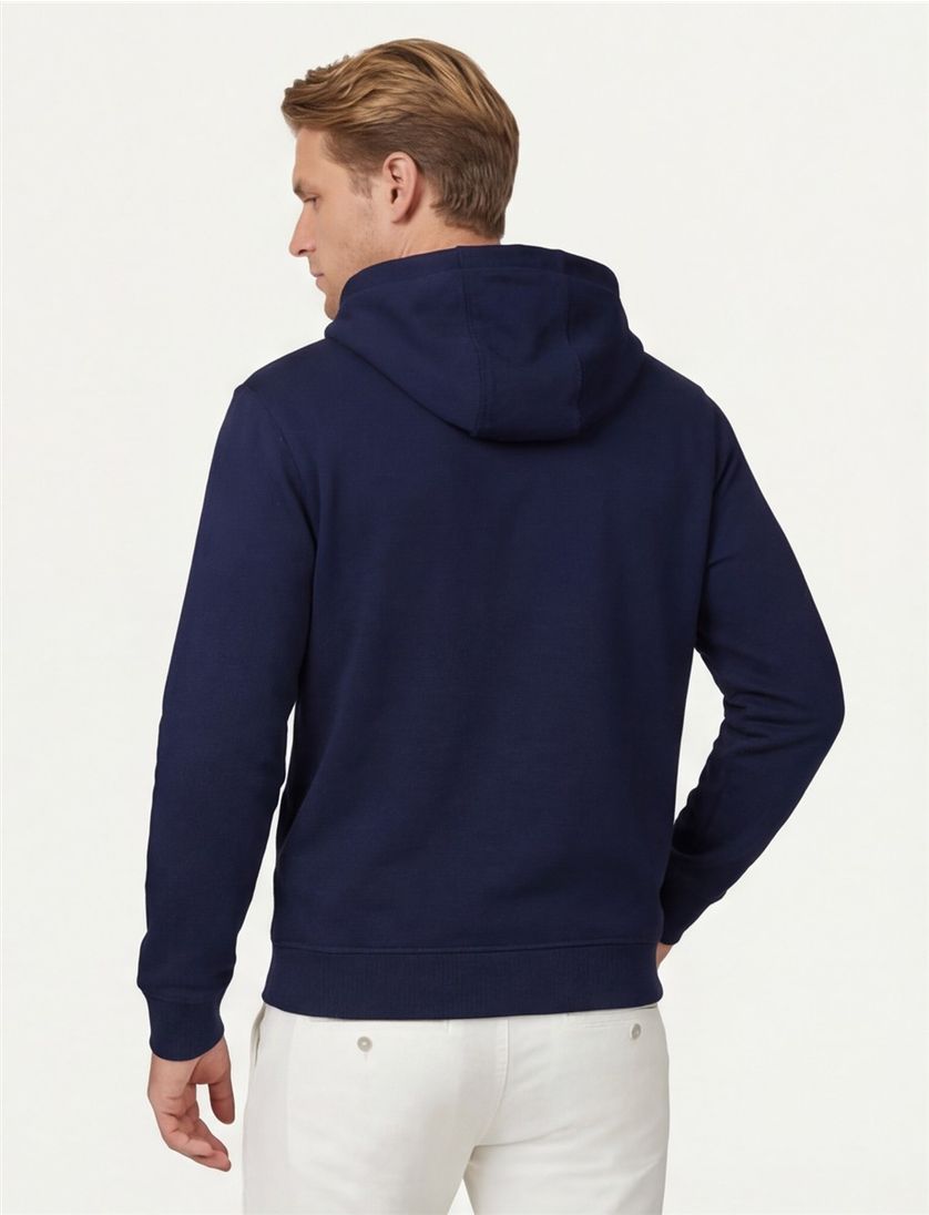 Tommy Hilfiger Hoodie donkerblauw big & tall