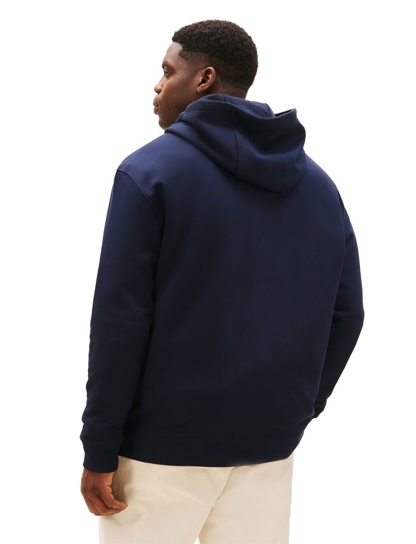 Tommy Hilfiger Hoodie donkerblauw big & tall