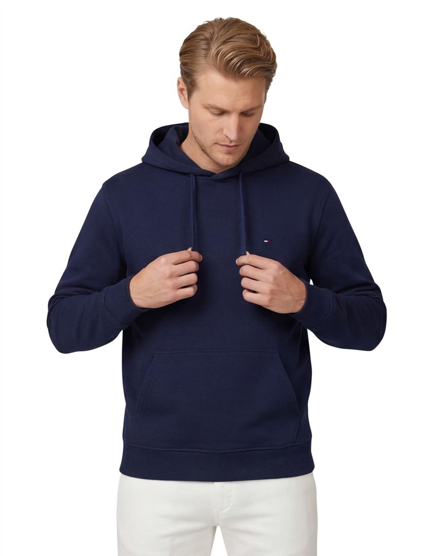 Tommy Hilfiger Hoodie donkerblauw big & tall
