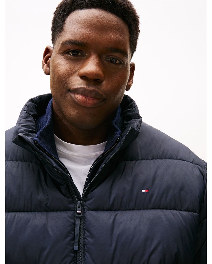 Tommy Hilfiger winterjas donkerblauw big & tall