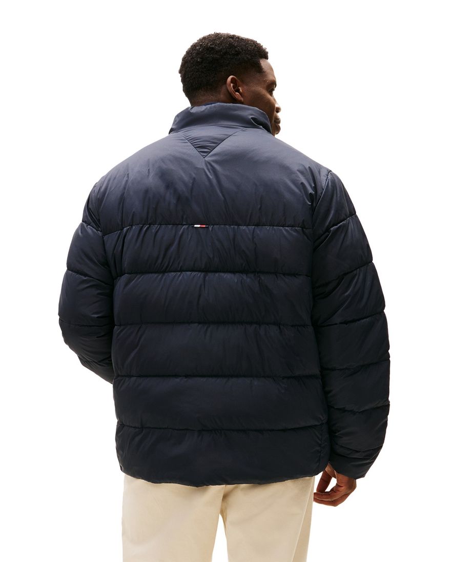Tommy Hilfiger winterjas donkerblauw big & tall