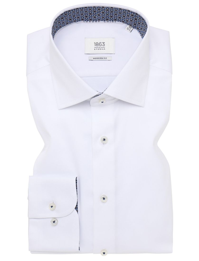 overhemd mouwlengte 7 Eterna wit