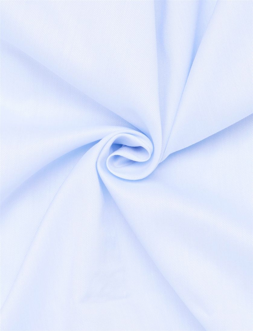 Eterna overhemd lichtblauw katoen normale fit