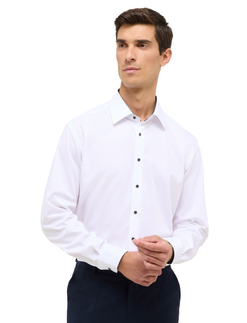 business stretch overhemd Eterna wit